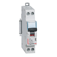 LEGRAND 407742 Авт.вкл.DX3 1п+N С16А 6kA/10кА