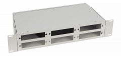 Cabeus FO-CS-19-6FP-GY Кросс бокс оптический 19