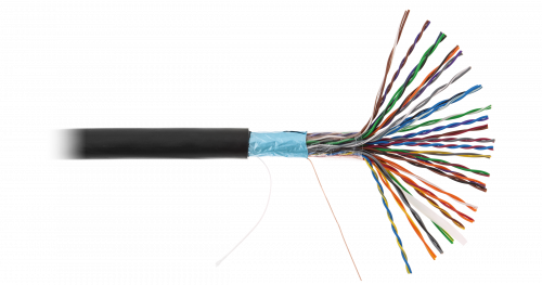 Кабель витая пара NETLAN EC-UF025-5-PE-BK-3