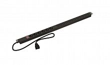 Блоки силовых розеток Hyperline SHE-6SH-12IEC-S-2.5AIEC