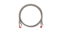 NIKOMAX NMC-PC4SA55B-030-SL-C-GY Коммутационный шнур Slim Line S/FTP 4 пары, Кат.6a (Класс Ea), 500М