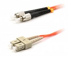 Патч-корды оптические Hyperline FC-D2-50-FC/PR-SC/PR-H-2M-LSZH-OR
