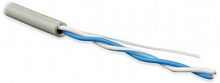 Кабель витая пара Hyperline UUTP1-C5-S24-IN-LSZH-GY-500