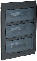 IEK MKP12-V-36-41-K02 Корпус пластиковый ЩРВ-П-36 IP41 черный KREPTA 3