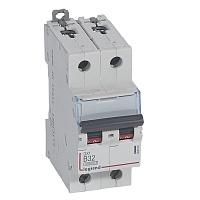 LEGRAND 408945 Авт.выкл.DX3 2П B32A10kA/16kA