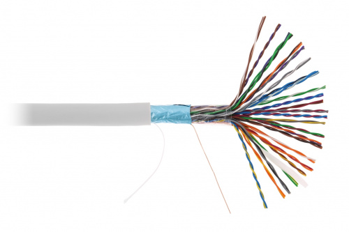 Кабель витая пара NETLAN EC-UF025-5-PVC-GY-3