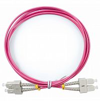 Патч-корды оптические Cabeus FOP-50-OM4-SC-SC-2m