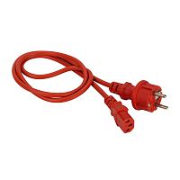 Кабели питания LANMASTER LAN-PP13/SH-1.8-RD