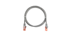 NIKOMAX NMC-PC4UA55B-ES-020-C-GY Коммутационный шнур NIKOMAX U/UTP 4 пары, Кат.6a (Класс Ea), 500МГц