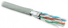 Кабель витая пара Hyperline UFTP4-C6-S23-IN-LSZH-GY-500
