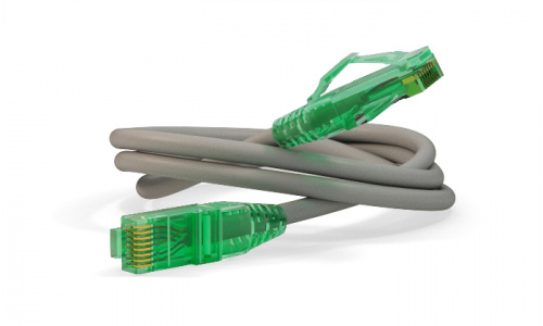 Патч-корды Hyperline PC-LPM-UTP-RJ45-RJ45-C6a-1.5M-LSZH-GY