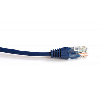TWT-45-45-0.15-BL Патч-корд UTP кат.5e, с заливными колпачками, 0.15 м, синий