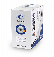 Cabeus UTP-4P-Cat.5e-SOLID-LSZH-OR-LIGHT Кабель витая пара UTP (U/UTP), категория 5e, 4 пары 0,47мм