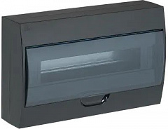 IEK MKP12-N-18-41-K02 Корпус пластиковый ЩРН-П-18 IP41 черный KREPTA 3