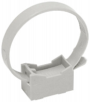 IEK CTA10MP-CFF132-K41-100 Хомутный держатель со стяжкой серый CFF1 16-32 мм цвет серый