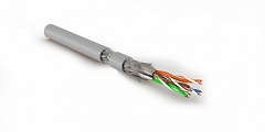 Hyperline SFTP4-C7-P26-IN-LSZH-GY-500 (500 м) Кабель витая пара, S/FTP, категория 7, 4 пары