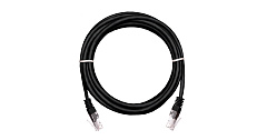 NETLAN EC-PC4UD55B-BC-PVC-020-BK-10 Коммутационный шнур U/UTP 4 пары, Кат.5е, 100МГц, уп-ка 10шт.