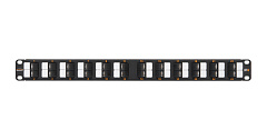 NIKOMAX NMC-RP24UE2-AN-1U-BK Коммутационная панель 19
