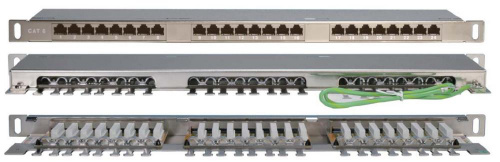 Патч-панели Hyperline PPHD-19-24-8P8C-C6-SH-110D