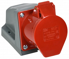 IEK PSR12-016-5 Розетка кабельная 16А 3Р+N+Е IР44 на поверхность 380В 115