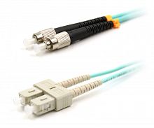 Патч-корды оптические Hyperline FC-D2-503-FC/PR-SC/PR-H-20M-LSZH-AQ