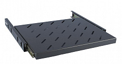 HYPERLINE TSSS-865-RAL9004 Полка выдвижная глубиной 650 мм для шкафов с глубиной от 800 мм до 20 кг