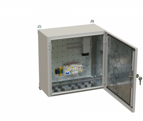 Всепогодные шкафы и боксы Dannman OBS-E-3215-S1000-IP66-R7035 фото 4