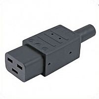 Кабельные вилки и розетки Hyperline CON-IEC320C19