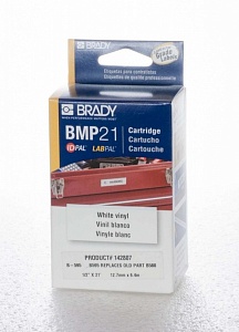 Лента виниловая для принтера BMP21 Brady BR-M21-500-595-WT