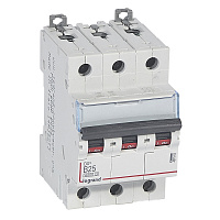 LEGRAND 407563 Авт.выкл.DX3 3П B25A 6000/10kA