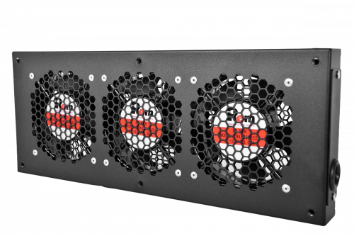 Аксессуары для шкафов и стоек Rem R-FAN-3J-9005