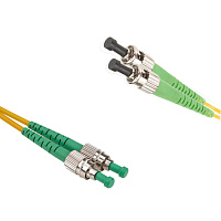 LANMASTER LAN-2ST-2FC/SA-3.0 Патч-корд оптический, LSZH, дуплексный, ST/APC-FC/APC, SM OS2, 3.0 м