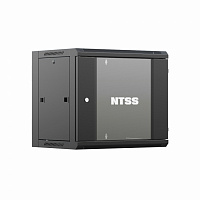 NTSS-W9U6060GS-BL Шкаф настенный телекоммуникационный 9U 600х600х500мм, 19