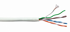 LANMASTER LAN-5EUTP-LSZH-WH Кабель UTP, 4 пары, кат. 5Е, 350Mhz, LSZH, белый, 305 м