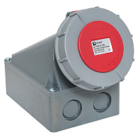 EKF ps-1342-63-380 Розетка стационарная наружная 1342 3Р+РЕ 63А 380В IP67 PROxima