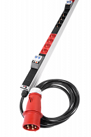 Rem R-3x16-24S-I-1420-3-3PN Вертикальный блок розеток Rem-3x16, 3 фазы 16A, индикатор, 24xSchuko