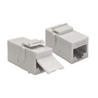 LANMASTER LAN-KCP45U5E-WH Повторитель портов RJ-45, неэкранированный, кат.5E, формата Keystone, белы