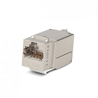 Hyperline KJNE-8P8C-C6A-90-SH-F-WH Вставка Keystone Jack RJ-45(8P8C), категория 6A, экранированная