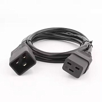 REXANT 04-2743 Шнур сетевой IEC 320 C19 – IEC 320 C20 3x1,5мм², 16A, длина 5м