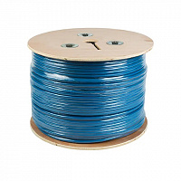 REXANT 01-0147 Кабель витая пара F/UTP, CAT 6, PVC, 4PR, 23AWG, INDOOR, SOLID, синий, 305 м