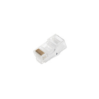 NTSS-PL-PM-RJ45-UTP-5-SL Коннектор NTSS PREMIUM RJ45 UTP 8Р8С CAT5е универсальный, защита от зацепов