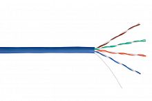 Кабель витая пара NETLAN CCA-UU004-5E-PVC-BL