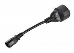 ITK PC-C14D-10CM Адаптер PDU 3х1,5 с разъёмами C14-Schuko, 10см