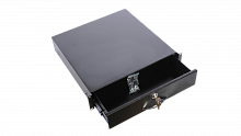 Полки для шкафов и стоек ЦМО ТСВ-Д-2U.450-9005