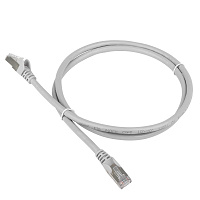 TWT TWT-45-45-10/S-GY Патч-корд FTP кат.5e, с заливными колпачками, 10.0 м, серый