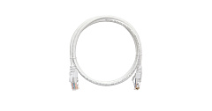 NIKOMAX NMC-PC4UD55B-001-WT Коммутационный шнур U/UTP 4 пары, Кат.5е, PVC нг(А), белый, 0,15м