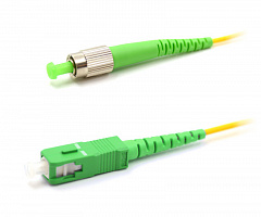 Cabeus FOP(s)-9-FC/APC-SC/APC-15m Шнур оптический simplex FC/APC-SC/APC 9/125 sm 15м LSZH