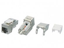 Модули Keystone Jack Hyperline KJ9-8P8C-C6-90-SH-F