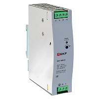 EKF DR-E-75W-24 Блок питания на дин рейку 75 Вт,Uвх ~ 220 В AC , Uвых - 24 В DC постоянного тока