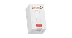 NIKOMAX NMC-WO1UD2-FT-ST-WT Настенная розетка, 1 порт, Кат.5e (Класс D), 100МГц, RJ45/8P8C, FT-TOOL/